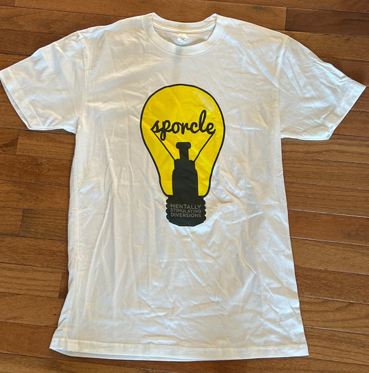White Lightbulb T-Shirt